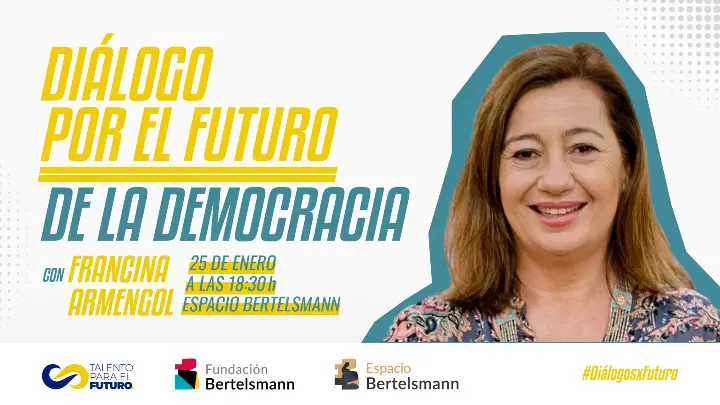 Banner de Diálogo por el futuro con Francina Armengol Banner de Diálogo por el futuro con Francina Armengol